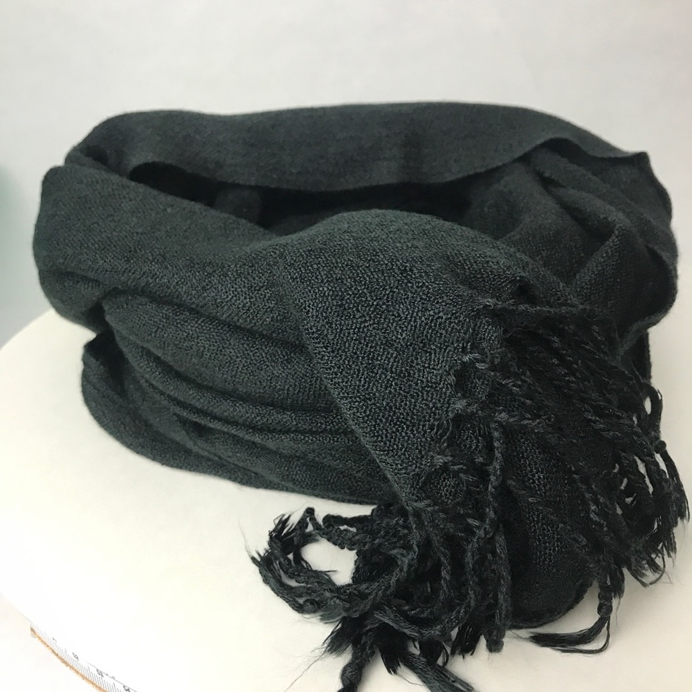Faux Cashmere Pashmina NWT - Black